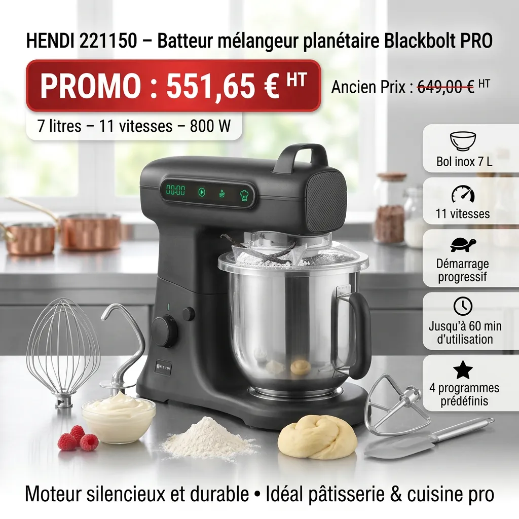 Mélangeur planétaire Blackbolt PRO