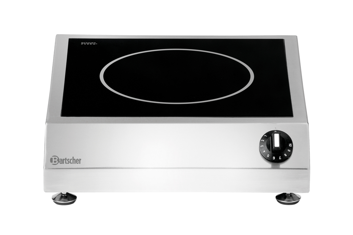 104906 Réchaud électrique 1K3000 GL - Bartscher – Image 1