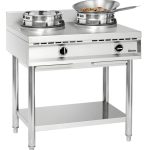 Wok, 2 brûleurs - Bartscher
