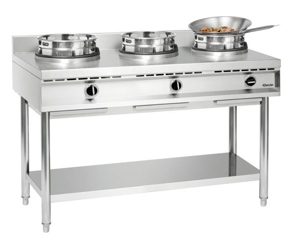 Wok, 3 brûleurs Bartscher - référence 1053103 - vue produit