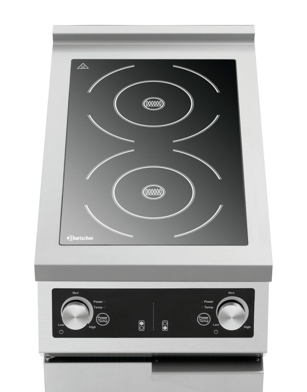Four à induction à 2 zones GU Bartscher - référence 105764 - vue produit