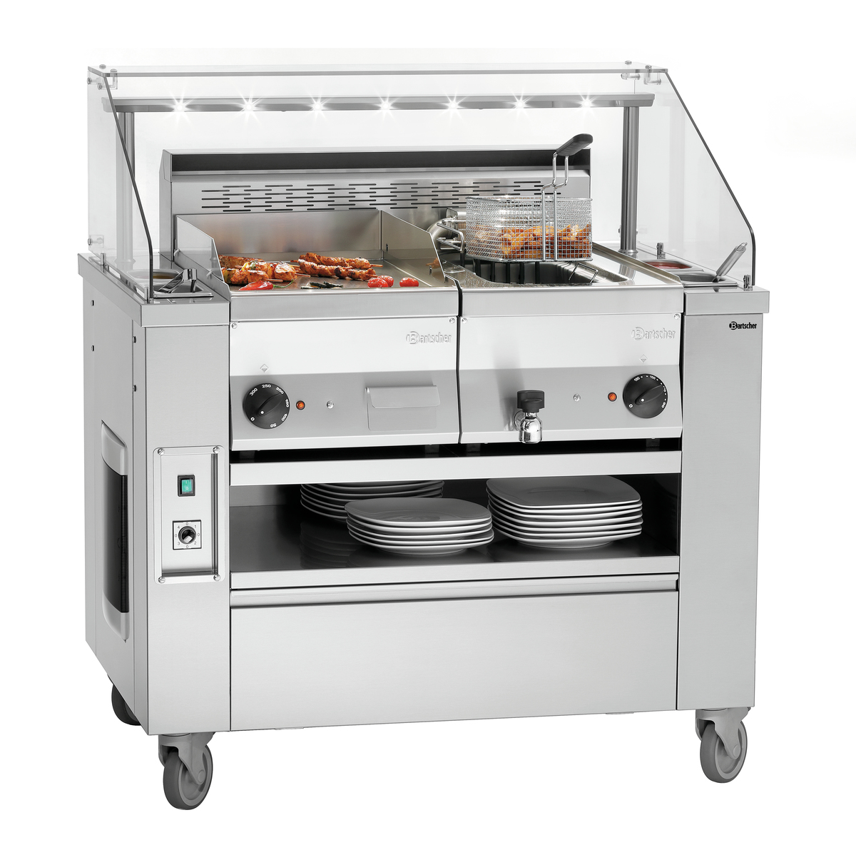 107300_2 Poste de cuisson KST2200 Plus - Bartscher – Image 1