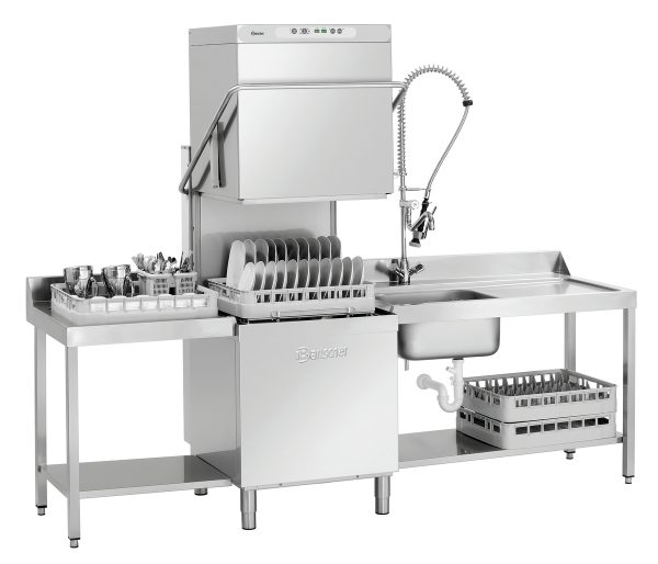 Lave-vaisselle à capot DS 600 LPR Bartscher - référence 109349 - vue produit