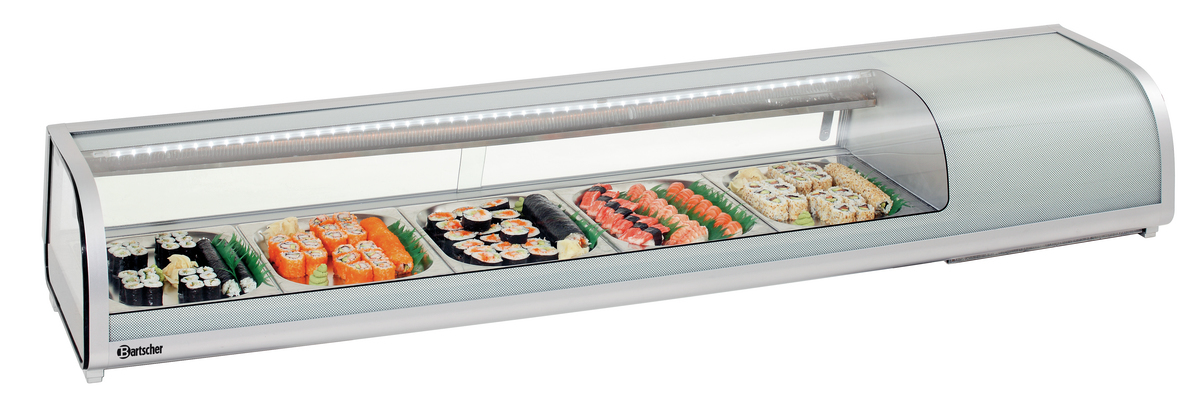 110335_1 Présentoir réfrigéré SushiBar GL2-1800 - Bartscher – Image 1