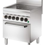 Fourneau él. 650, B700, 4 zones, FE - Bartscher
