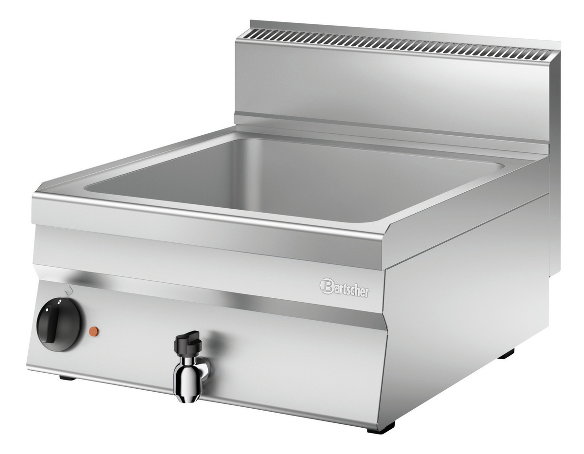 115112 Bain Marie 650, L600, 1/1GN+ 2x1/4 - Bartscher – Image 1