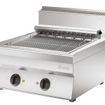 Grill nervuré fonte 650, B800, TG - Bartscher