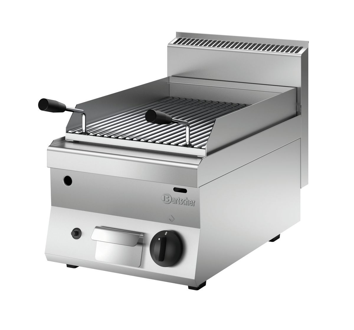 1151583 Grill pierre lave gaz 650, B400 - Bartscher – Image 1