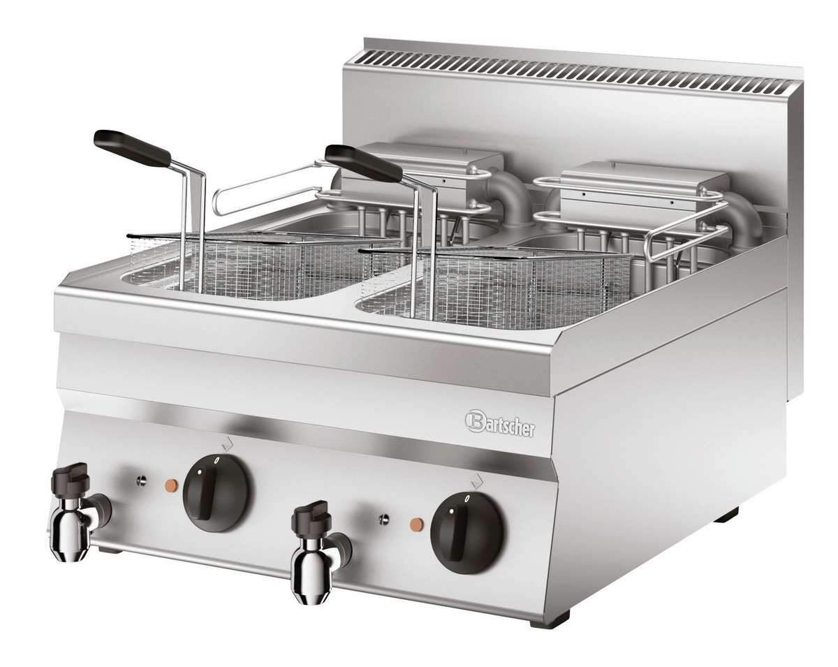115205 Friteuse 650, L600, 2x10L - Bartscher – Image 1