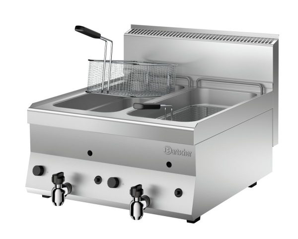 Friteuse à gaz 650, 2x8L, TG Bartscher - référence 1152113