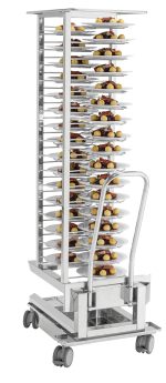 Chariot à assiettes Gigasteam 50T - Bartscher