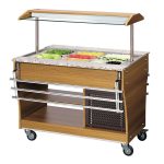Chariot buffet, froid, 3x1/1 GN - Bartscher – Image 3