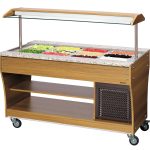 Chariot buffet, froid, 4x1/1 GN - Bartscher