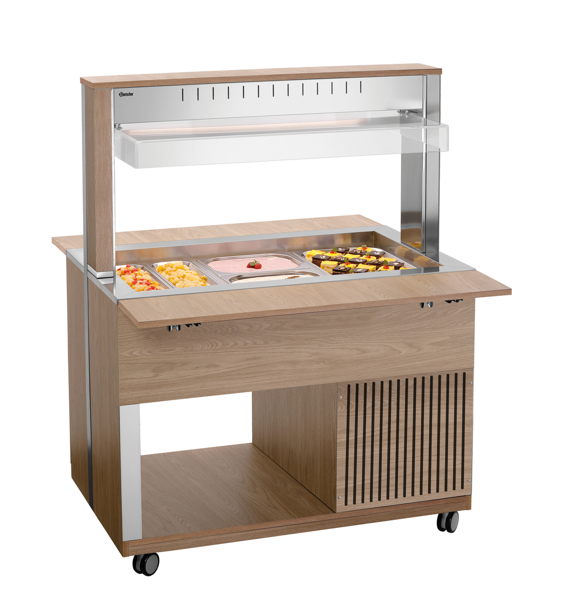 125543_4 Chariot buffet K3110-200U - Bartscher – Image 1