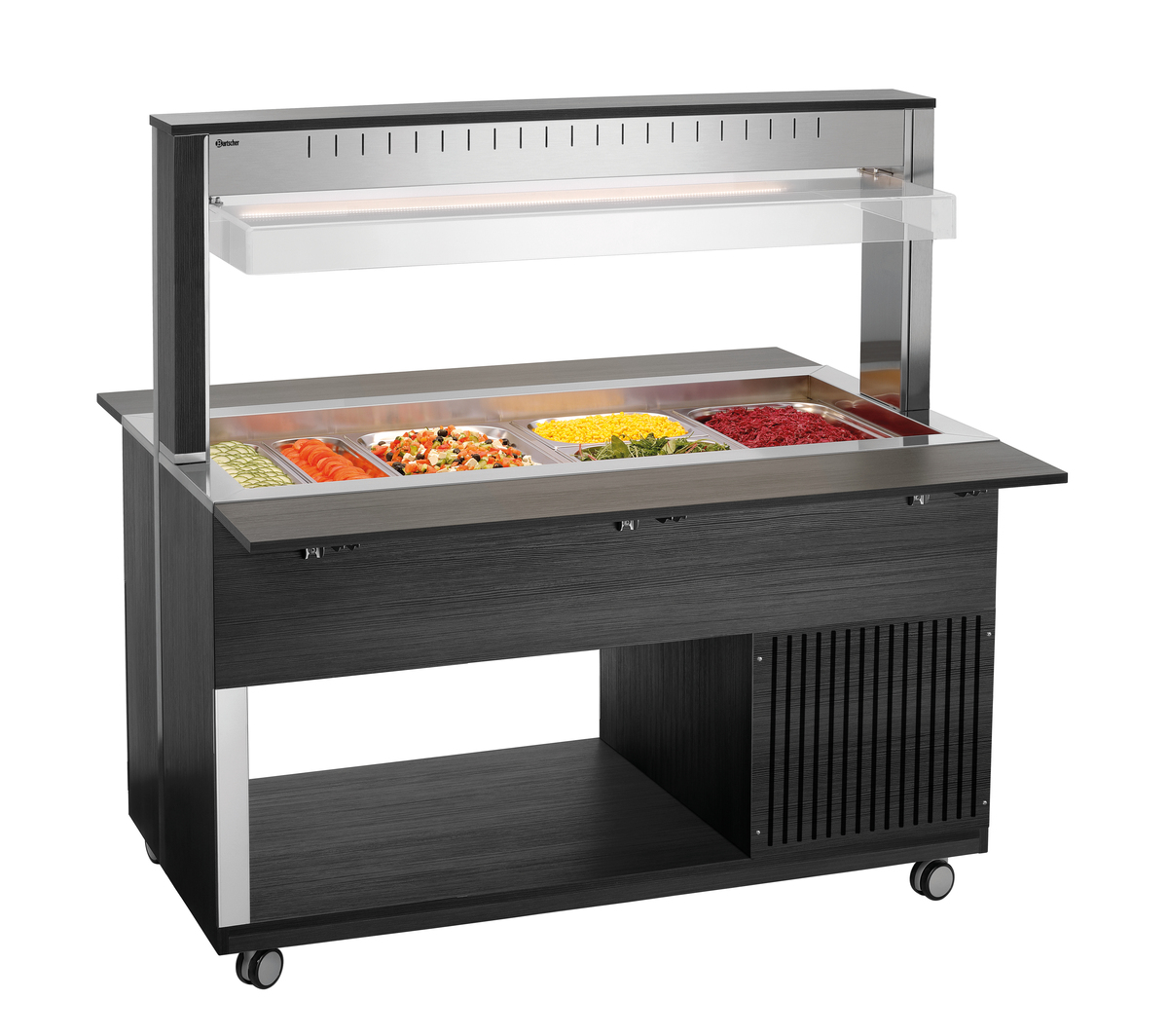 125544V2_4 Chariot buffet K4110-200A - Bartscher – Image 1