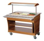 Chariot buffet, chaud, 3x 1/1GN - Bartscher – Image 2