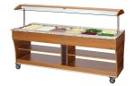 Chariot buffet, chaud, 6x1/1GN - Bartscher