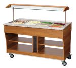 Chariot buffet, chaud, 4x1/1GN - Bartscher