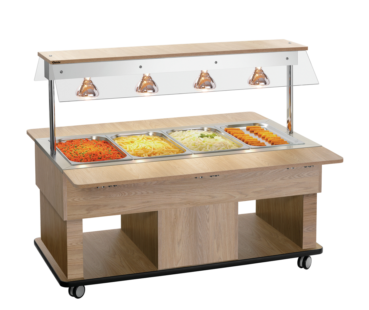 125631_4 Chariot buffet Kids W4110-150U - Bartscher – Image 1