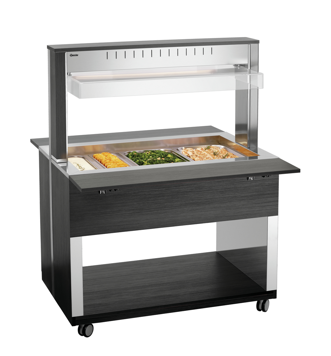 125633V2_4 Chariot buffet W3110-200A - Bartscher – Image 1