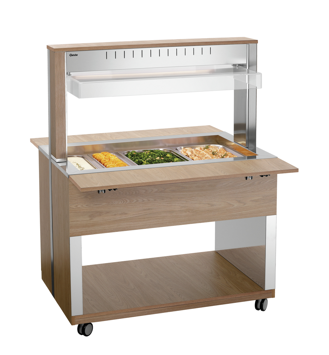 125633_4 Chariot buffet W3110-200U - Bartscher – Image 1