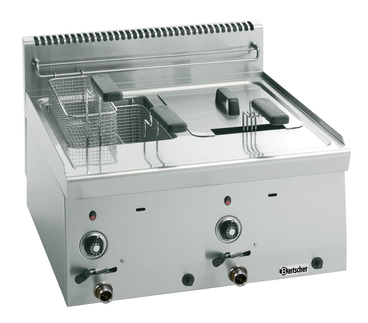 1315213 Friteuse gaz 600, B600, 2x8L - Bartscher – Image 1