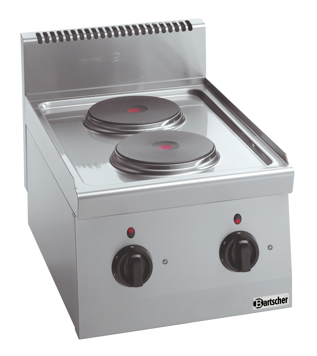 131723 Réchaud électrique 600 2PLTG - Bartscher – Image 1