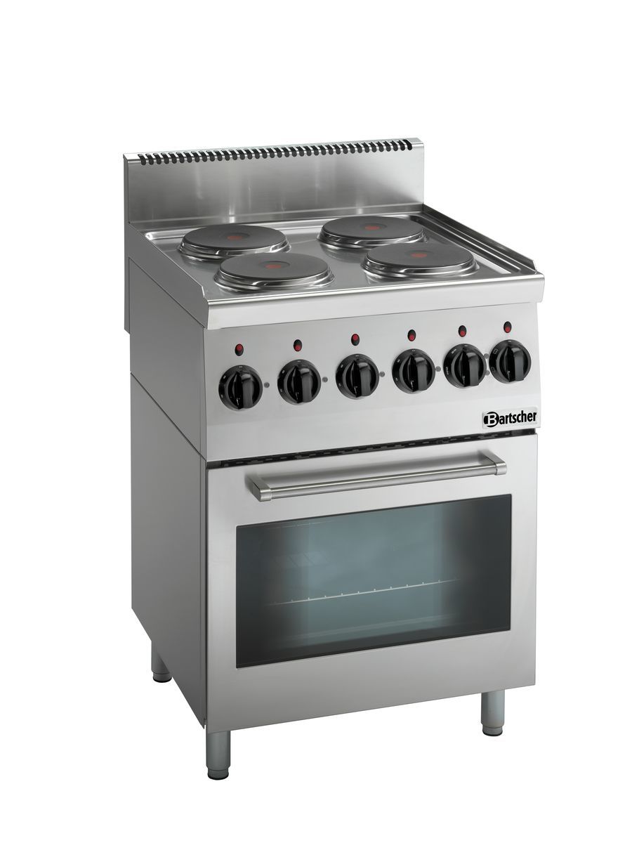 131764 Fourneau él. 600, L600, 4PL, FE - Bartscher – Image 1