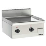 Plaque grill 600, B400, lisse, CD - Bartscher