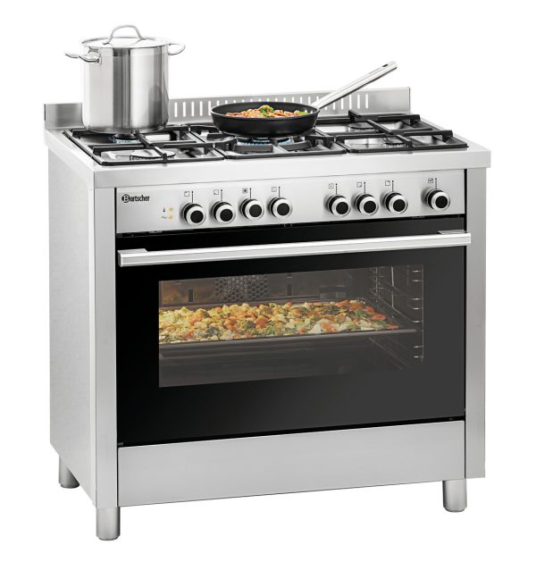 Cuisinière à gaz BGH 600-521 Bartscher - référence 1519821 - vue produit
