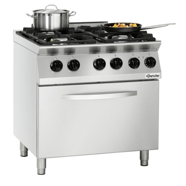 Cuisinière à gaz MFG 7341 Bartscher - référence 1582011