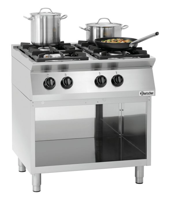 Cuisinière à gaz MFGO 7040 Bartscher - référence 1582051