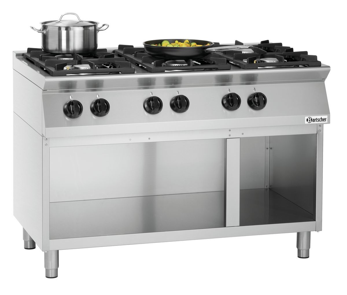 1582101_1 Cuisinière à gaz MFGO 7060 - Bartscher – Image 1