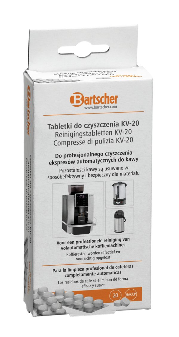 Pastilles de nettoyage KV-20 Bartscher - référence 173283V - vue produit
