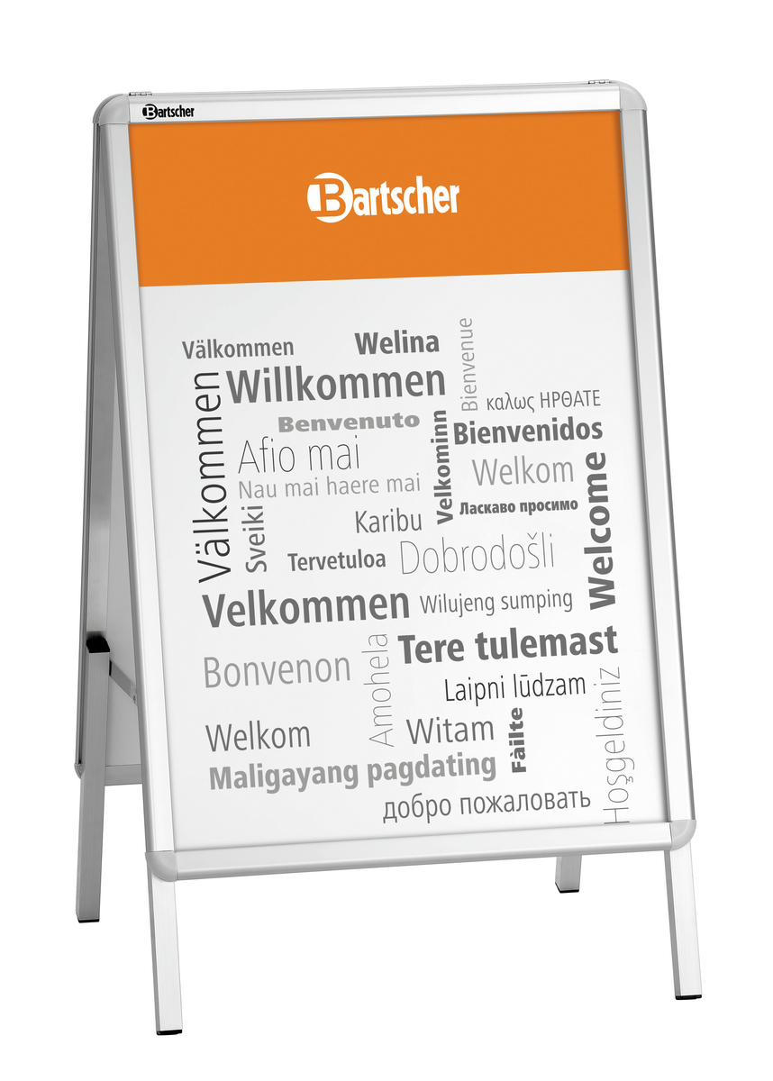 181134_2 Porte-affiche A1 - Bartscher – Image 1