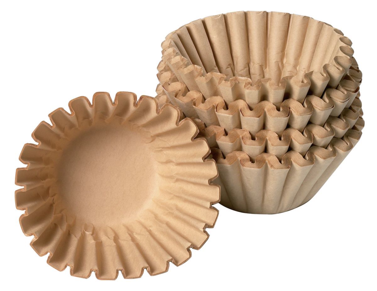 190015250 Papier filtre à corbeille 250 pcs - Bartscher – Image 1