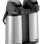 Thermos à pompe Duo 1,9L-ST - Bartscher