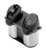 Thermos à pompe Duo 1,9L-ST - Bartscher – Image 3