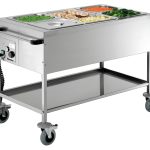 Chariot bain-marie 3 x 1/1 GN - Bartscher