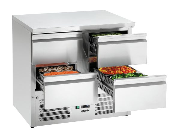 Mini table réfrigérée 900S4 Bartscher - référence 200282