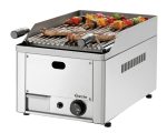 Grill pierre lave gaz 40,L330,AT - Bartscher