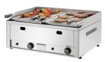 Grill pierre lave gaz 70,L660,AT - Bartscher