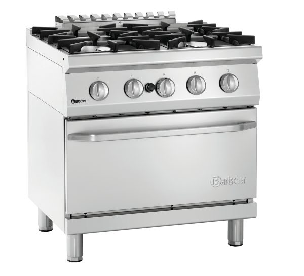 Fourneau gaz 70040 GB21 Bartscher - référence 2851251 - vue produit