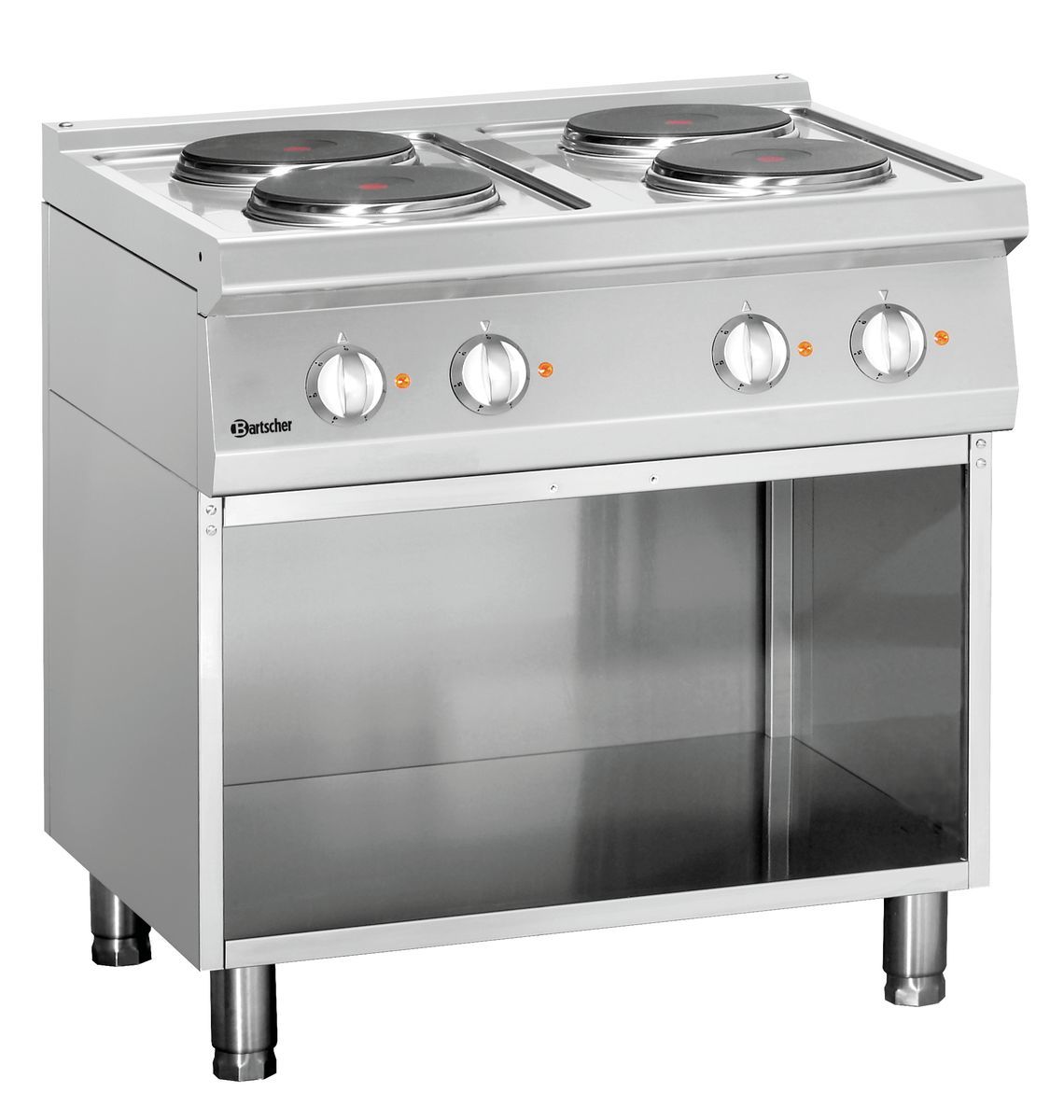 286104 Fourneau él. 700, L800, 4PL, SO - Bartscher – Image 1