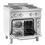Cuisinière él. 700, B800, 4 PL, EBO - Bartscher