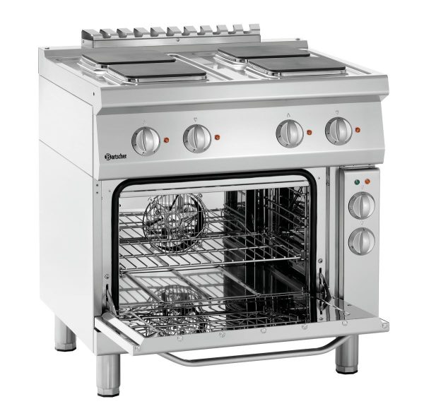 Cuisinière él. 700, B800, 4 PL, EBO Bartscher - référence 286326