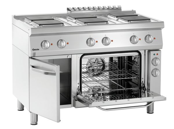 Plan de cuisson él. 700, B1200, 6PL, EBO Bartscher - référence 286347