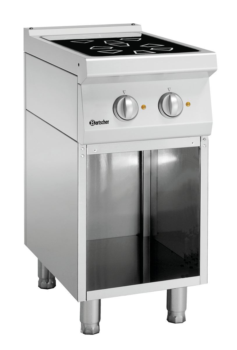 287410 Fourneau vitro 700, 2P, SO - Bartscher – Image 1