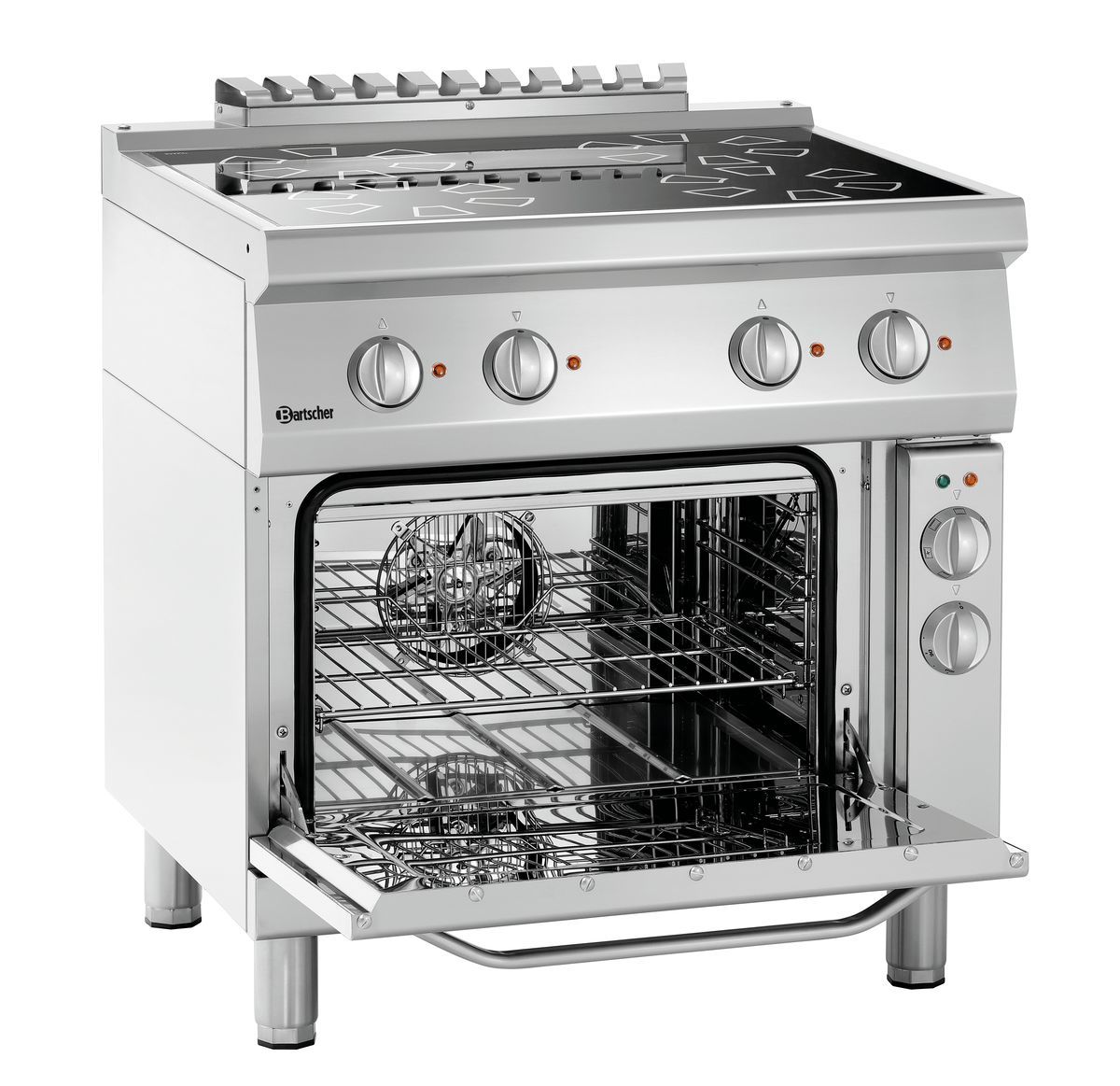 287431_1 Plan de cuisson él. 700, 4 P, EBO - Bartscher – Image 1
