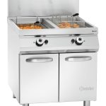 Friteuse à gaz avec 2 cuves - Bartscher